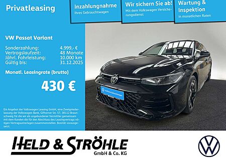 VW Passat Variant Volkswagen R-LINE 2.0 TDI DSG 4M IQ AHK HuD