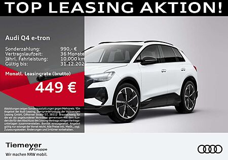 Audi Q4 e-tron 45 2x S LINE EDITION LM21 AHK PANO MAT