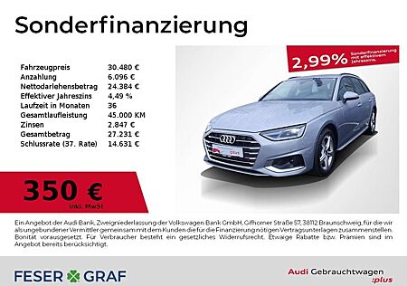 Audi A4 Advanced 35 TFSI S tronic Navi RFK GRA PDC