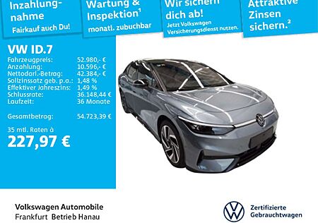 VW ID.7 Volkswagen Pro S MatrixLED AHK Travel Assist DAB+
