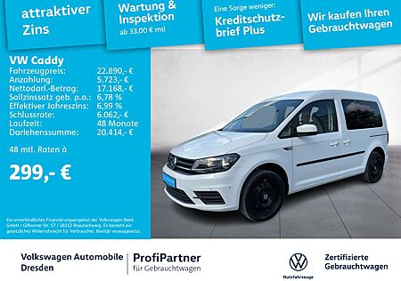 VW Caddy Volkswagen Trendl.1,4 TSI DSG KLIMA PDC SHZ GRA APP