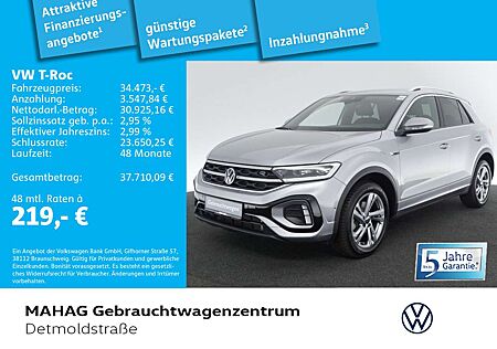 VW T-Roc Volkswagen 2.0 TDI R-Line Navi IQ.LIGHT AHK ACC DSG