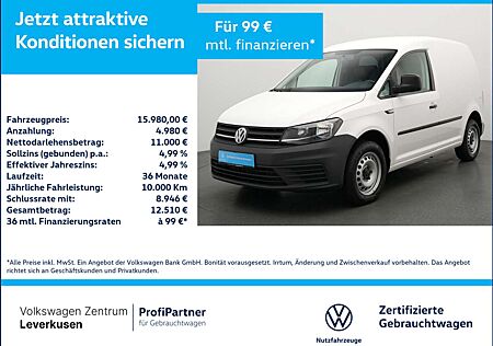 VW Caddy Volkswagen TDI Kasten EcoProfi PDC KLIMA PORT NAVI