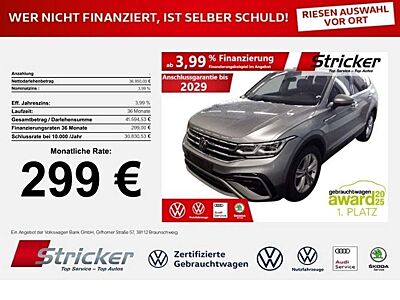 Volkswagen Tiguan Allspace Elegance 2.0TDI DSG 4M 299,-ohne Anzahlung 7-Sitz