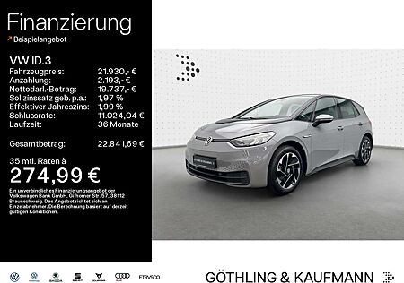 VW ID.3 Volkswagen Pro *NAVI*SHZ*KAM*ACC*18Zoll*Keyless*