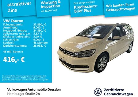 VW Touran Volkswagen Trendline TAXI 2.0 TDI DSG STHZG ACC SIDE