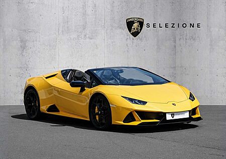 Lamborghini Huracán EVO Spyder Giallo Inti. Lifting System