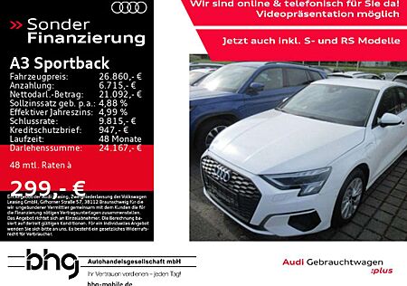 Audi A3 40TFSIe S tronic e-Tron Adapt.Assis