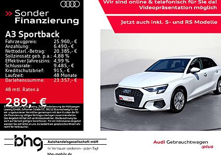 Audi A3 40TFSIe S tronic e-Tron Adapt.Assis