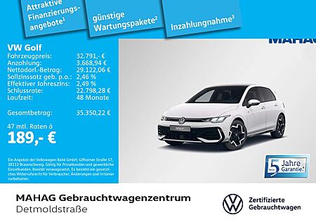 VW Golf Volkswagen VIII 1.5 eTSI R-LINE APP LED AHK Kamera DSG