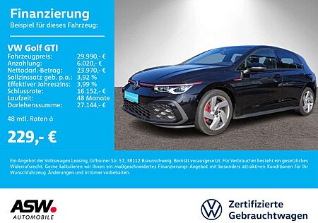 VW Golf GTI Volkswagen 2.0TSI DSG LED Nav Pano LEDER Stdhz AHK