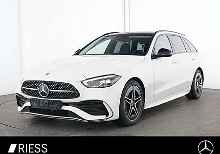 Mercedes-Benz C 180 T AMG Sport Night Distr Navi LED Pano AHK 18"