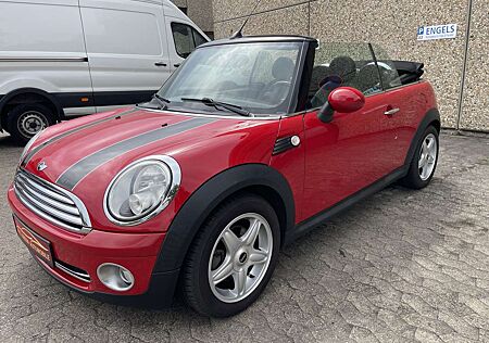 Mini Cooper Cabrio 1.6 Pepper Rot mit Alufelgen Klima Allwetterreifen