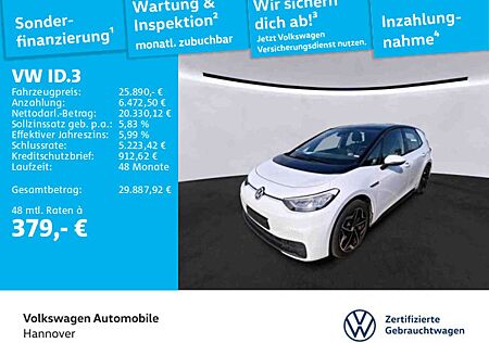 VW ID.3 Volkswagen Pro S Navi Kamera WP LED SHZ PDC