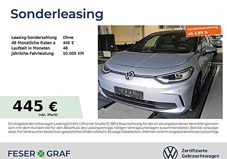 VW ID.3 Volkswagen Pro Navi Pano Kamera CCS