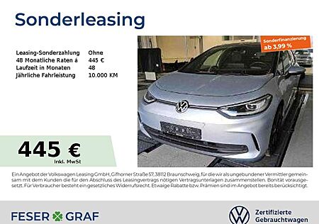 VW ID.3 Volkswagen Pro Navi Pano Kamera CCS