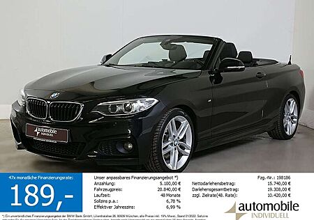 BMW 220 d Cabrio M Sport Xenon Navi Prof. Leder