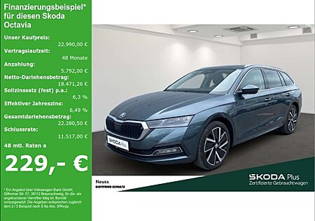 Skoda Octavia Combi 1.4 TSI DSG iV NAVI SITZHZG LED PDC ACC HUD