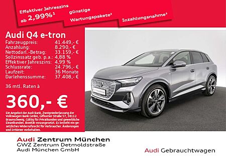 Audi Q4 e-tron 45 qu. S line ACC/Virtual/StdHzg/Navi+