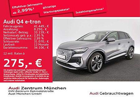 Audi Q4 e-tron 45 qu. S line ACC/Virtual/StdHzg/Navi+