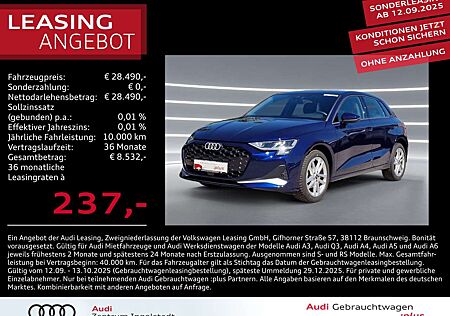 Audi A3 Sportback 30 TFSI ACC NAVI virtual Advanced
