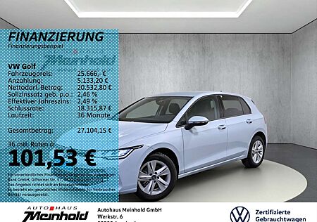 VW Golf Volkswagen 1.5 TSI Life, Kamera, ACC