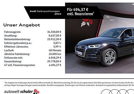Audi Q5 40 2.0 TDI quattro S-line AHK ACC HUD RFK LED Nav