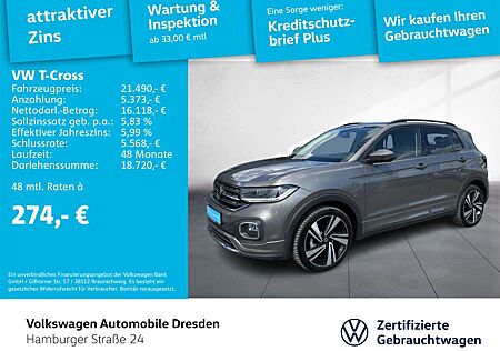 VW T-Cross Volkswagen R-LINE 1.0 TSI DSG LED NAVI ACC PDC APP
