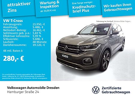 VW T-Cross Volkswagen R-LINE 1.0 TSI DSG LED NAVI ACC PDC APP
