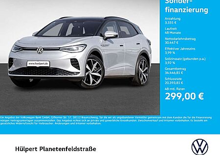 VW ID.4 Volkswagen GTX PANO NAVI WÄRMEPUMPE eKLAPPE 4x4 eSITZE