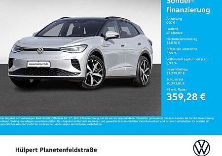 VW ID.4 Volkswagen GTX PANO NAVI WÄRMEPUMPE eKLAPPE 4x4 eSITZE