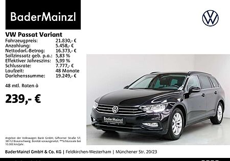 VW Passat Variant Volkswagen 1.5 TSI DSG Business AHK Navi ACC