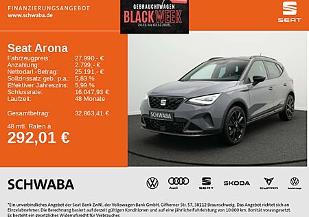 Seat Arona FR Black Edition 1.0 TSI DSG *LED*ACC*18"*