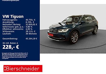 VW Tiguan Volkswagen 2.0 TDI DSG 4Mo Elegance AHK MATRIX PANO