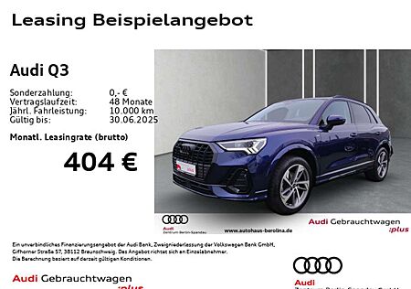 Audi Q3 35 TFSI S line S tronic *AHK*Opt.-Schwarz+*