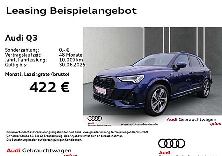 Audi Q3 35 TFSI S line S tronic *AHK*Opt.-Schwarz+*