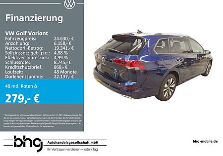 VW Golf Variant Volkswagen 1.0 TSI OPF Life
