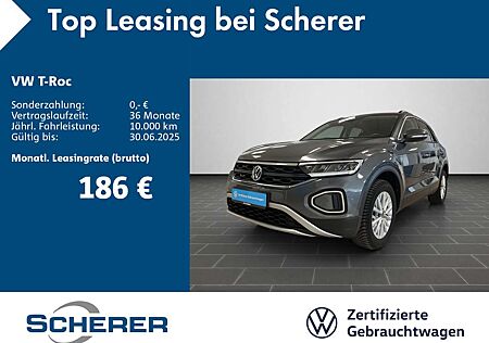 VW T-Roc Volkswagen 1.0 TSI Life NAVI APP SHZ Ganzjahresreifen