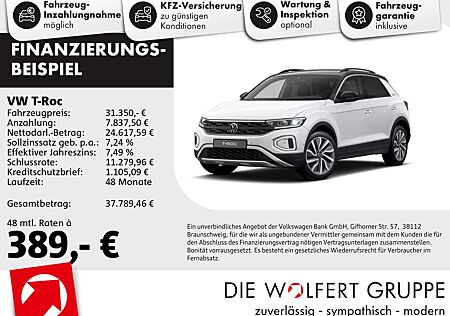 VW T-Roc Volkswagen GOAL 2.0 TDI DSG RFK AHK ACC NAVI CARPLAY