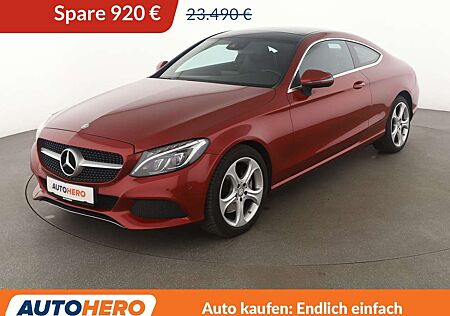Mercedes-Benz C 250 d Coupe Aut.*LED*NAVI*PANO*SHZ*PDC*TEMPO*