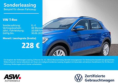 VW T-Roc Volkswagen Life 1.0 TSI LED Navi PDC SHZ Stdhzg AHK