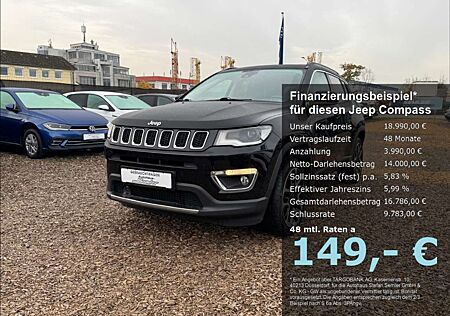 Jeep Compass Limited 4WD AHK LEDER NAVI BEATS BI-XEN