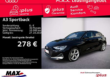 Audi A3 35 TDI ADVANCED +KAM+HUD+ACC+SONOS+