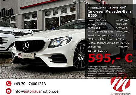 Mercedes-Benz E 300 d Cabrio AMG Multi Kamera Night 20'LM Wide