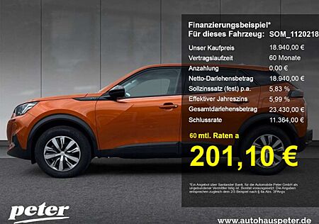 Peugeot 2008 e- Active +11kW OBC+EPH+SHZ+Bluetooth+