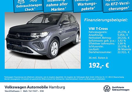 VW T-Cross Volkswagen 1.0 TSI Life DSG ACC Kamera CarPlay LED