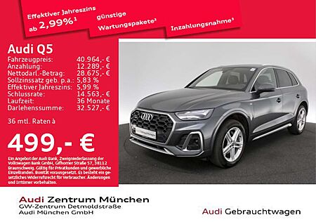 Audi Q5 40 TDI qu. S tronic S line AHK/Virtual+/Kamer