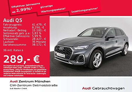Audi Q5 40 TDI qu. S tronic S line AHK/Virtual+/Kamer
