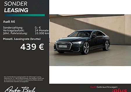 Audi A6 S line 55 TFSI qu Navi LED HuD Standhzg Panor