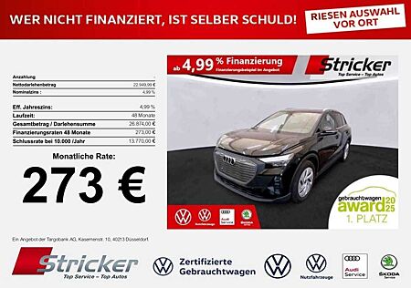 Audi Q4 e-tron 125/52 273,-ohne Anzahlung Navi Einparkhilfe